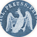 Siegelmarke eines preußischen Physikats.
